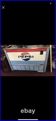 Vintage Pepsi Machine Cooler 1960s