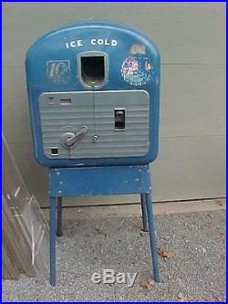 Vintage Pepsi Vending Machine Pipe Stand Model Vendorlator