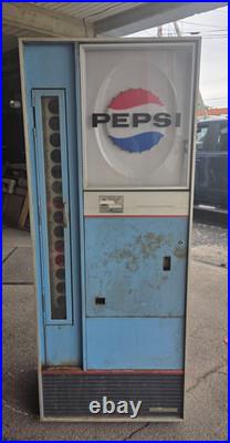 Vintage Pepsi Vendorlator Soda Vending Machine