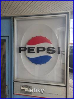 Vintage Pepsi Vendorlator Soda Vending Machine