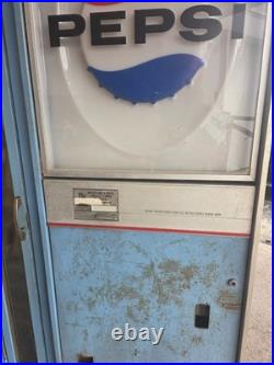 Vintage Pepsi Vendorlator Soda Vending Machine