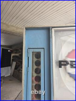Vintage Pepsi Vendorlator Soda Vending Machine