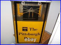 Vintage Pittsburgh Press Newspaper Vending Machine Newsrack Honor Box