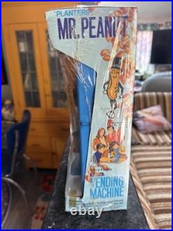 Vintage Planters Mr. Peanut Vending Machine Money Bank NEW With Box Hong Kong