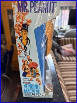 Vintage Planters Mr. Peanut Vending Machine Money Bank NEW With Box Hong Kong