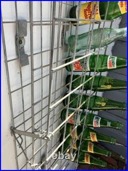 Vintage Pop Bottle Rack For Vending Machine 40ct! Collapsible Galvanized