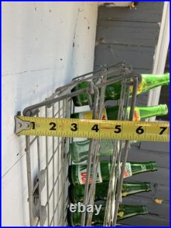 Vintage Pop Bottle Rack For Vending Machine 40ct! Collapsible Galvanized