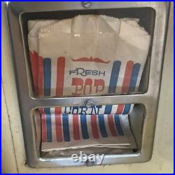 Vintage Popcorn Warmer Dispenser Vending Machine, 60 Tall 16 Wide