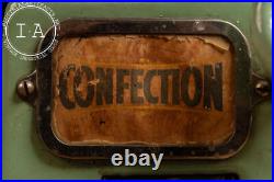 Vintage Porcelain Penny Merchandiser Gumball Machine by Northwestern