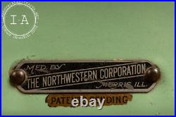 Vintage Porcelain Penny Merchandiser Gumball Machine by Northwestern