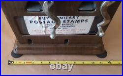 Vintage Postage Stamps Machine No Rear Key
