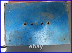 Vintage Postal Stamp Machine, dual 25 cent, with key