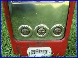Vintage Pulver 1 penny Chewing Gum Machine (Original)