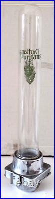 Vintage Puritan Cup Dispenser Glass Tube for Soda or Water vending machine