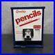 Vintage Quality Pencils Coin Operated 25¢ Cent School Vending Machine RUSTY