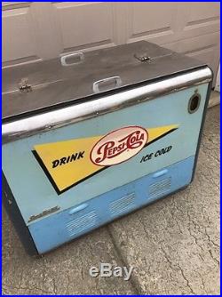Vintage Quikold Pepsi Ice Chest Cooler 7up Coca Cola Rare