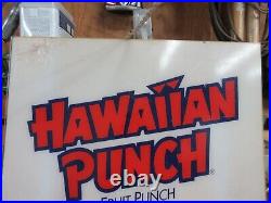Vintage RARE Hawaiian Punch Fruit Punch Vending Machine Insert Sign NOS