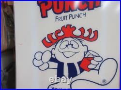 Vintage RARE Hawaiian Punch Fruit Punch Vending Machine Insert Sign NOS