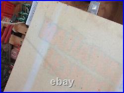 Vintage RARE Hawaiian Punch Fruit Punch Vending Machine Insert Sign NOS