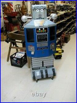 Vintage ROBOT GUMBALL Five Foot Dual Vending Machine Mayoni Enterprises