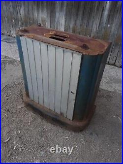 Vintage ROWE Art Deco Cigarette Vending Machine Cabinet