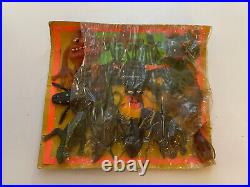 Vintage Rare 60's Rubber VARMINTS Vending Machine Display Card Spider Cat Devil