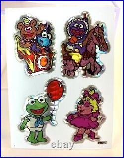 Vintage Rare Disney Vending Machine Sticker LOT Prism Mod Prismatic 90s 1990's