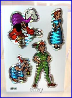Vintage Rare Disney Vending Machine Sticker LOT Prism Mod Prismatic 90s 1990's