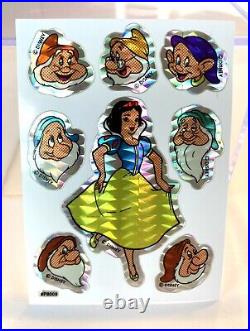 Vintage Rare Disney Vending Machine Sticker LOT Prism Mod Prismatic 90s 1990's