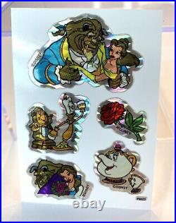 Vintage Rare Disney Vending Machine Sticker LOT Prism Mod Prismatic 90s 1990's