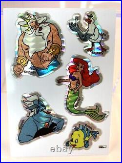 Vintage Rare Disney Vending Machine Sticker LOT Prism Mod Prismatic 90s 1990's