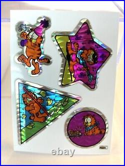 Vintage Rare Disney Vending Machine Sticker LOT Prism Mod Prismatic 90s 1990's