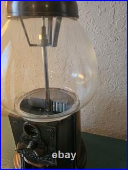 Vintage Rare Limited Edition 1985 Carousel Copper GumBall Machine, 15 Tall-Very