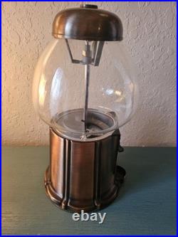 Vintage Rare Limited Edition 1985 Carousel Copper GumBall Machine, 15 Tall-Very