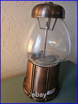 Vintage Rare Limited Edition 1985 Carousel Copper GumBall Machine, 15 Tall-Very