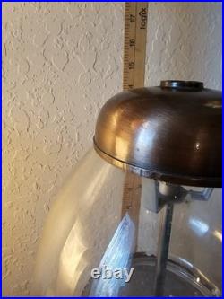 Vintage Rare Limited Edition 1985 Carousel Copper GumBall Machine, 15 Tall-Very