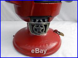 Vintage Red 1930's Columbus Model A Gumball Peanut Machine Penny Operated Red