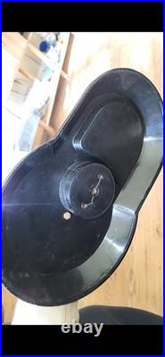 Vintage Red Black Dog Treat Food Dispenser Bone Handle Vending Machine