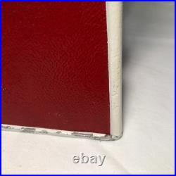 Vintage Red Dean Penny Arcade Products Co. 1 Cent Gumball Machine Tested Working