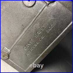 Vintage Red Dean Penny Arcade Products Co. 1 Cent Gumball Machine Tested Working