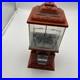 Vintage Red Metal Goodies Nut, Candy or Gumball Machine Dispenser Embossed