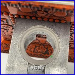 Vintage Red Metal Goodies Nut, Candy or Gumball Machine Dispenser Embossed