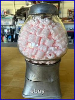 Vintage Regal/Silver King 5 Cent Aluminum Gumball Vending Machine