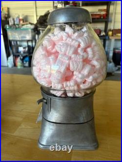 Vintage Regal/Silver King 5 Cent Aluminum Gumball Vending Machine