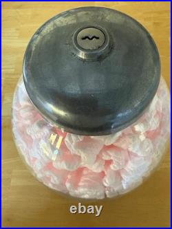 Vintage Regal/Silver King 5 Cent Aluminum Gumball Vending Machine