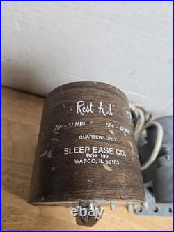 Vintage Rest Aid Massaging Bed Coin-Operated Vibration Hotel