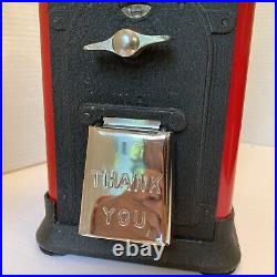 Vintage Retro 1950 Victor Vending Topper Rare 5 Cent Gumball Machine Key & Lock