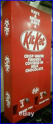 Vintage Retro Kit Kat Chocolate Sweet Vending Machine Dispenser Man Cave Den