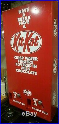 Vintage Retro Kit Kat Chocolate Sweet Vending Machine Dispenser Man Cave Den