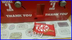 Vintage Retro Kit Kat Chocolate Sweet Vending Machine Dispenser Man Cave Den